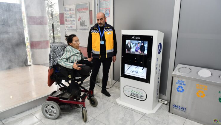 Belediyeden engelli vatandaşlara önemli hizmet