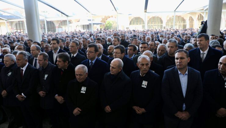 Başkan Akgün’ün ağabeyi son yolculuğuna uğurlandı