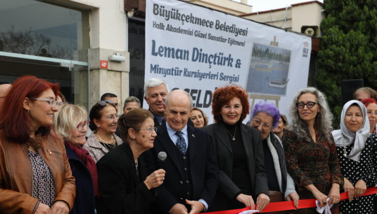 Leman Dinçtürk ve minyatür kursiyerleri muhteşem bir sergiye imza attı