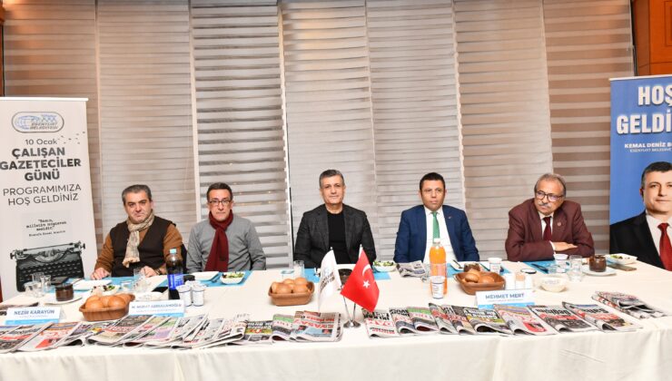 Başkan Bozkurt basın emekçileriyle buluştu