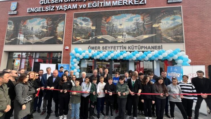Yılmaz’dan bir eser daha: Ömer Seyfettin Kütüphanesi hizmete açıldı