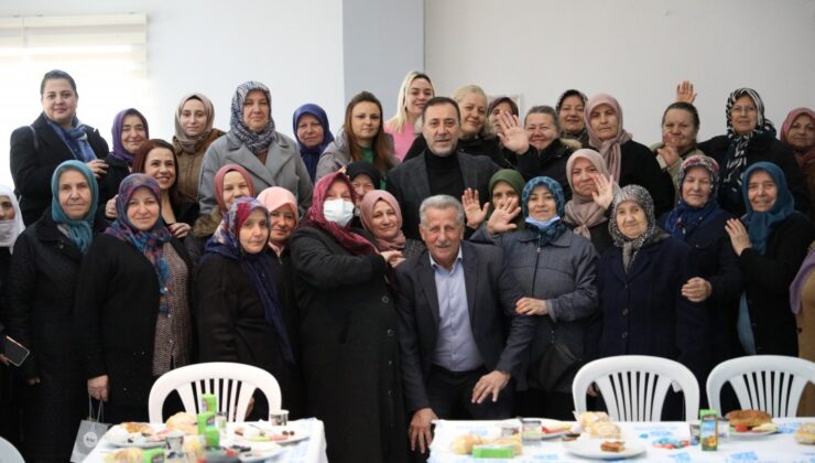 Başkan Yılmaz Akören’de kadınlarla buluştu