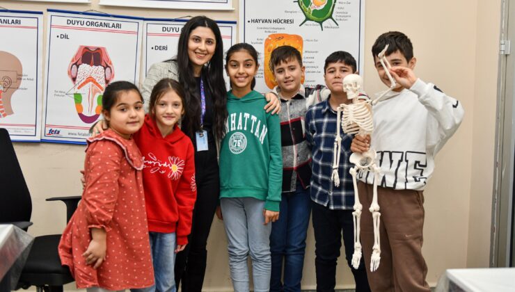 Özel çocuklar bilim yolculuğuna çıktı