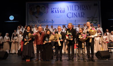 Yıldıray Çınar Ustalara Saygı Gecesi’nde anıldı