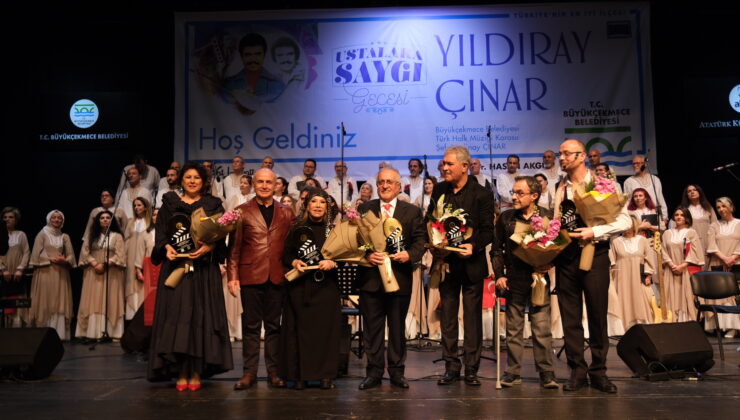 Yıldıray Çınar Ustalara Saygı Gecesi’nde anıldı