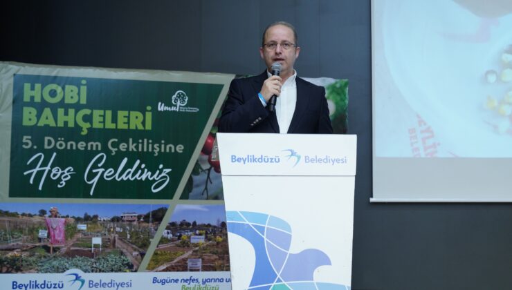 Beylikdüzü hobi bahçeleri’nde 5. dönem kura heyecanı