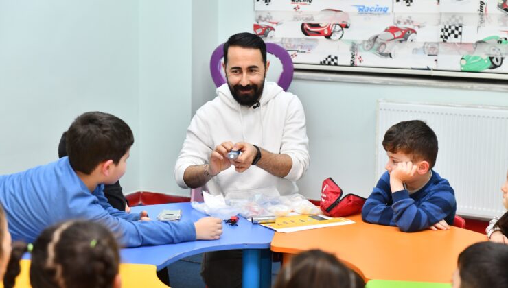 Esenyurtlu miniklere oyunlarla afet eğitimi verildi