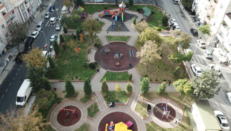 Küçükçekmece’ye 5 yılda 25 yeni park kazandırıldı