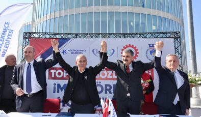 Başkan Çebi, yüzde 76 zam ile işçilerin yüzünü güldürdü