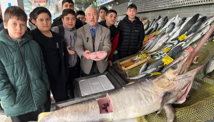 Çocuklar yarıyıl tatilini Türkiye Deniz Canlıları Müzesi’nde geçirdi