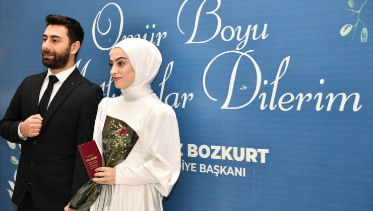 Esenyurtlu çiftler sevgililer günü’nde Evet dedi