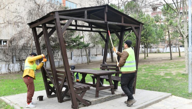 Esenyurt’ta parklar bahara hazırlanıyor