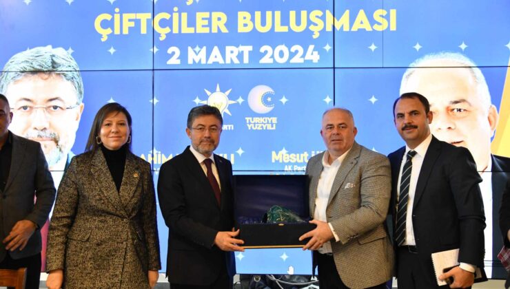 Başkan Mesut Üner Çatalca’da yine bakan karşıladı