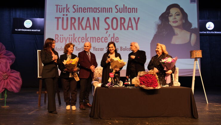 Türk sinemasının sultanı Büyükçekmeceli kadınlarla buluştu