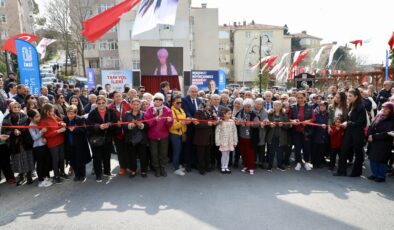 Türkan Şoray ve Fatma Girik Parkı törenle açıldı