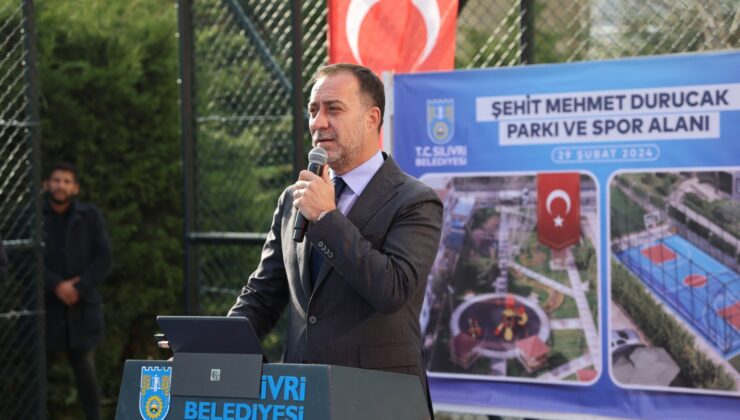 Silivri’deki parklar keyif ve huzurun adresi oluyor