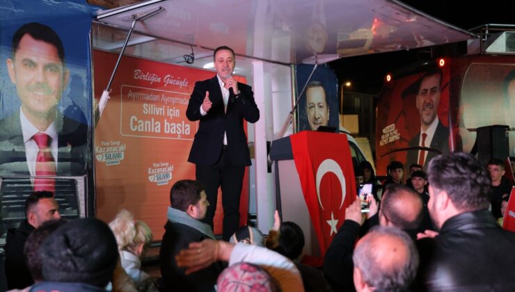 Başkan Yılmaz Gümüşyaka’da seslendi: Sosyal belediyeciliğin kitabını yazdık