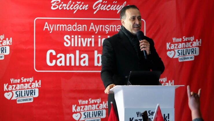 Alibey mitinginde Volkan Yılmaz’a sevgi seli