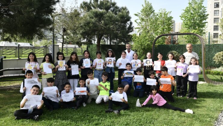 Geleceğin bilim insanları ve ressamları Esenyurt’ta yetişiyor