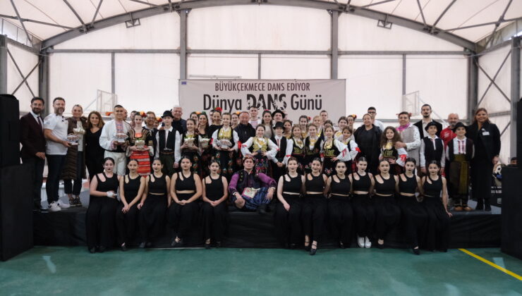 Dünya Dans Günü’nde farklı kültürler Büyükçekmece’de buluştu