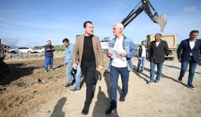 Silivri Belediye Başkanı Bora Balcıoğlu, Yeni Spor Kompleksi İnşaatını İnceledi