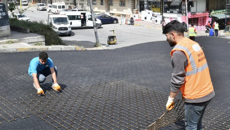 Esenyurt’un yolları yenileniyor