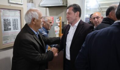 Silivri Belediye Başkanı Balcıoğlu, Değirmenköy’de Vatandaşlarla Bayramlaştı