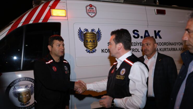 Silivri Belediyesi’nden Tokat Sulusaray’a Yardım Eli