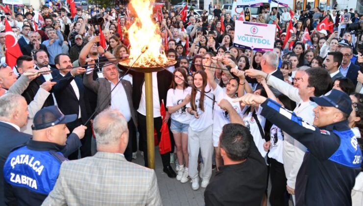 Gençliğin Bayramı Çatalca’da Coşkuyla Kutlandı
