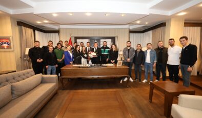 CHP Silivri Gençlik Kolları’ndan Belediye Başkanı Bora Balcıoğlu’na Ziyaret