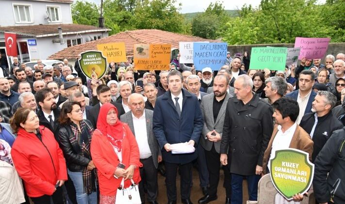 Çatalca hepimizin, maden ocaklarına geçit vermeyeceğiz