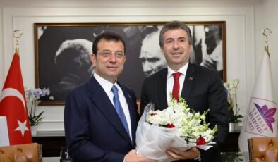 İmamoğlu’ndan Güzel’e tebrik ziyareti