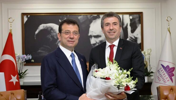 İmamoğlu’ndan Güzel’e tebrik ziyareti