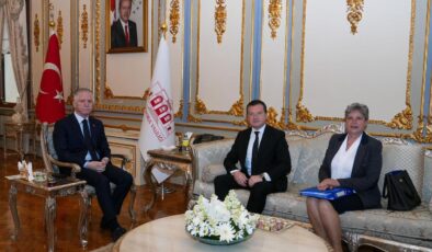 Başkan Bora Balcıoğlu, İstanbul Valisi Davut Gül ile Görüştü