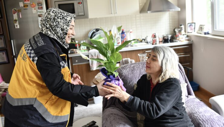 Esenyurt Belediyesi engelli anneleri unutmadı