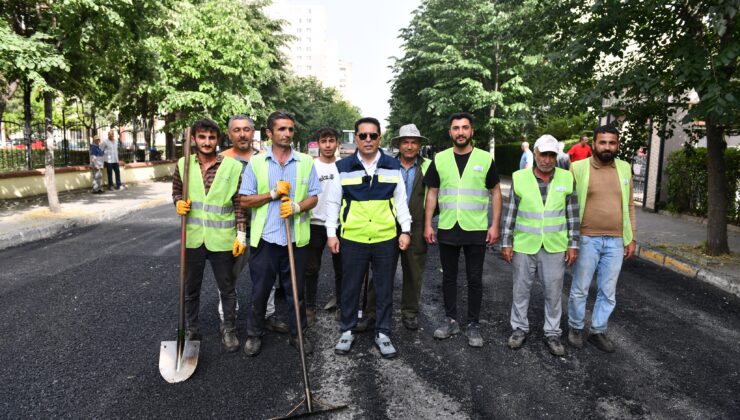 Başkan Özer: Yıl sonuna kadar 100 bin ton asfalt yol yapacağız