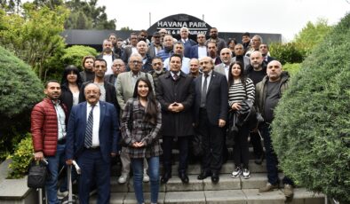 Başkan özer basın emekçileriyle buluştu