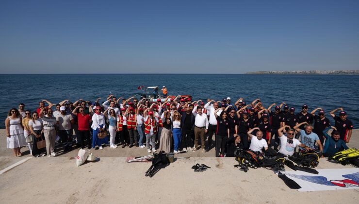 Kıyı ve deniz temizliğiyle farkındalık oluşturuldu