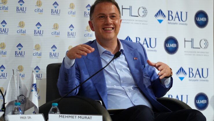 Başkan Çalık, tecrübelerini gençlere aktardı