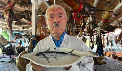 Marmara Denizi açıklarında uçan balık yakalandı