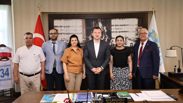 Başkan Balcıoğlu, Kamu Kurumu Temsilcilerini Makamında Ağırladı