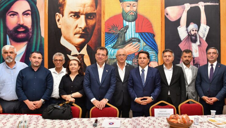 Özer ve İmamoğlu canların muharrem lokmasına ortak oldu