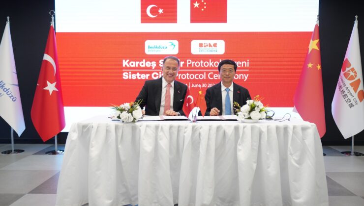 Beylikdüzü ile Beijing-Daxing Havalimanı Kenti kardeş şehir oldu