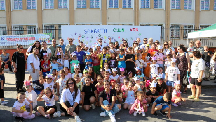 Küçükçekmece’de sokak oyunlarına büyük ilgi
