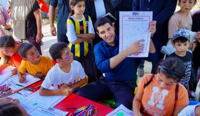 Minik yıldızlar festivalde doyasıya eğlendi