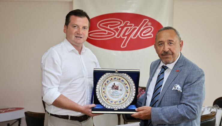 Başkan Balcıoğlu’ndan Bayramlar Brode Fabrikasına Ziyaret