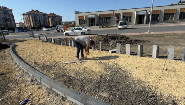 Yeni Mahalle 7048. Sokak’ta Park Yapım Çalışmaları Devam Ediyor