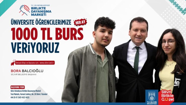 Silivri Belediyesi’nden Üniversite Öğrencilerine Burs Desteği
