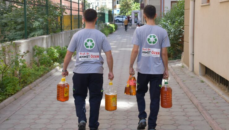 Beş litre atık yağ bir litre deterjana dönüşüyor