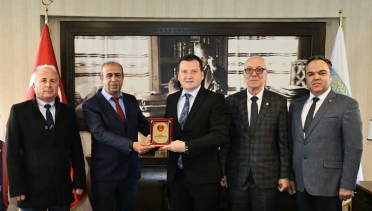 Başkan Balcıoğlu, TEMAD Silivri Şubesi Başkanı Ramazan Yeter’i Makamında Ağırladı